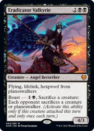 MTG Kaldheim 094/285 Eradicator Valkyrie