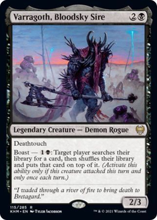 MTG Kaldheim 115/285 Varragoth, Bloodsky Sire