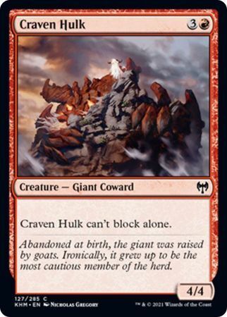 MTG Kaldheim 127/285 Craven Hulk