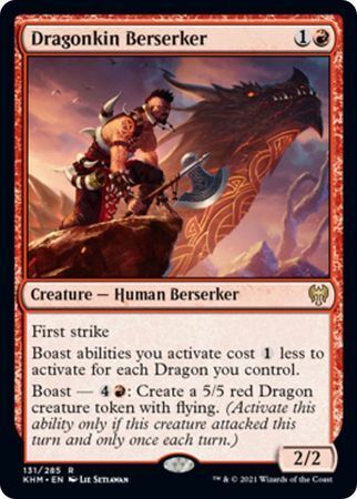 MTG Kaldheim 131/285 Dragonkin Berserker