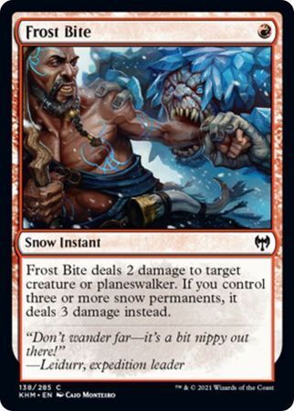 MTG Kaldheim 138/285 Frost Bite