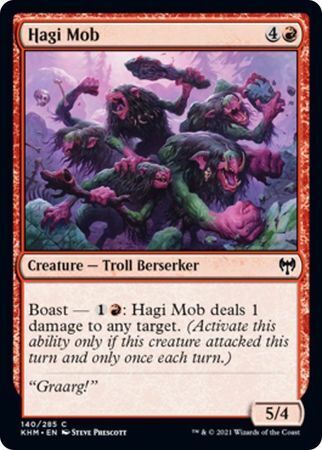 MTG Kaldheim 140/285 Hagi Mob