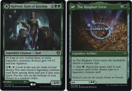 MTG Kaldheim 181/285 Kolvori, God of Kinship