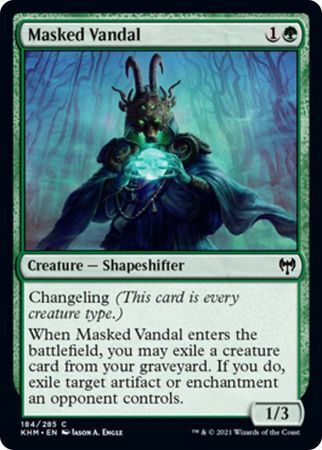 MTG Kaldheim 184/285 Masked Vandal