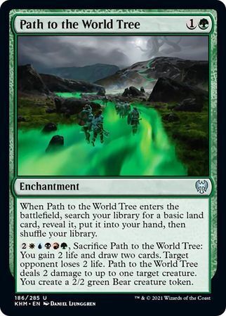 MTG Kaldheim 186/285 Path to the World Tree