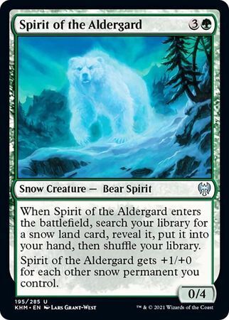 MTG Kaldheim 195/285 Spirit of the Aldergard