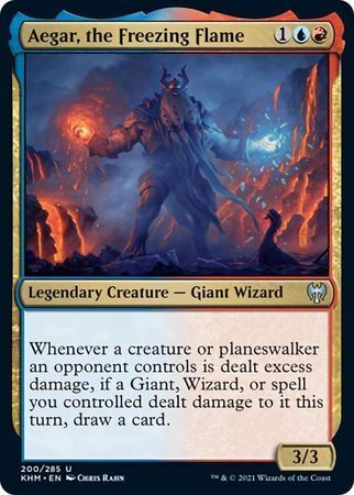 MTG Kaldheim 200/285 Aegar, the Freezing Flame