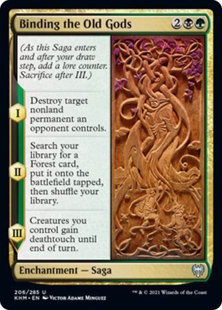 MTG Kaldheim 206/285 Binding the Old Gods