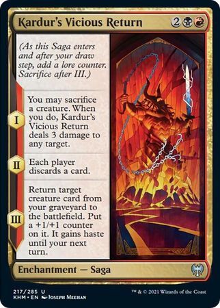 MTG Kaldheim 217/285 Kardur's Vicious Return