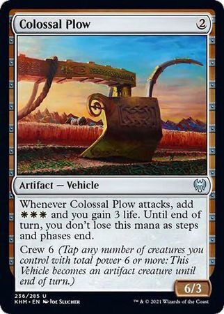 MTG Kaldheim 236/285 Colossal Plow