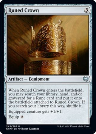 MTG Kaldheim 245/285 Runed Crown