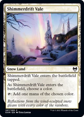 MTG Kaldheim 267/285 Shimmerdrift Vale