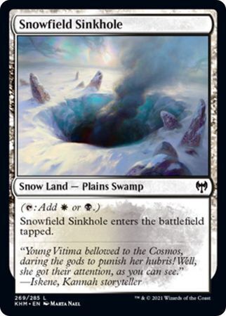 MTG Kaldheim 269/285 Snowfield Sinkhole