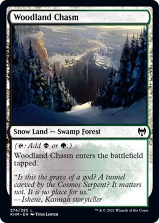 MTG Kaldheim 274/285 Woodland Chasm