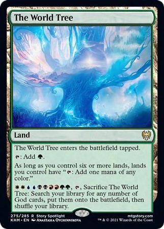 MTG Kaldheim 275/285 The World Tree