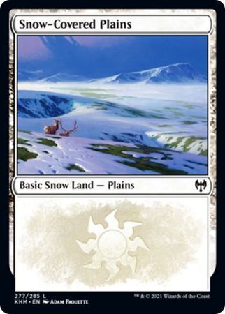 MTG Kaldheim 277/285 Snow-Covered Plains