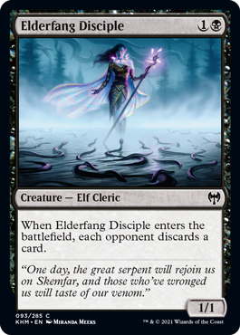 MTG Kaldheim 093/285 Elderfang Disciple Foil