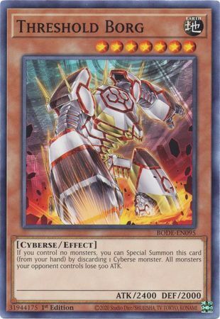 Burst Of Destiny BODE-EN095 Threshold Borg