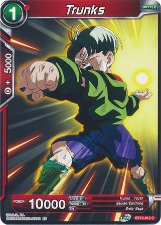 SAIYAN SHOWDOWN BT15-012 Trunks