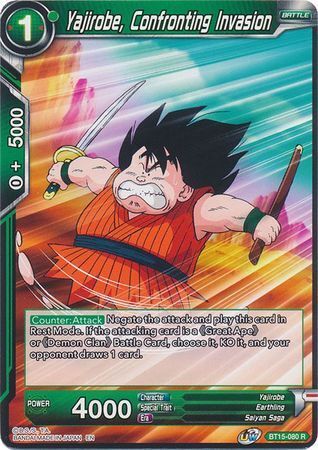 SAIYAN SHOWDOWN BT15-080 	Yajirobe, Confronting Invasion