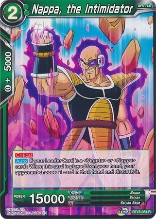 SAIYAN SHOWDOWN BT15-084 Nappa, the Intimidator