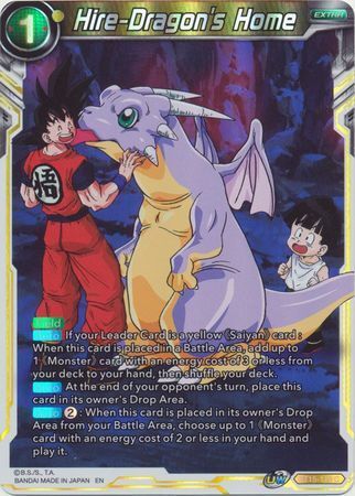 SAIYAN SHOWDOWN BT15-116 Hire-Dragon's Home Foil