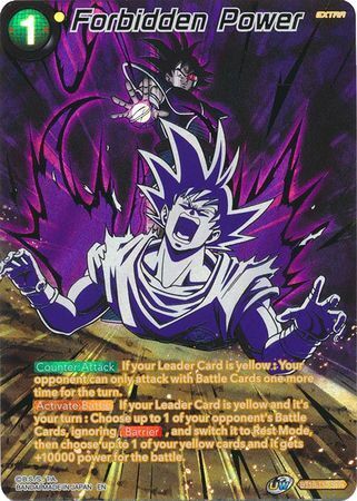 SAIYAN SHOWDOWN BT15-119 Forbidden Power SPR