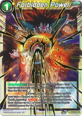 SAIYAN SHOWDOWN BT15-119 Forbidden Power