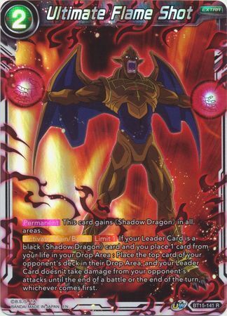 SAIYAN SHOWDOWN BT15-141 Ultimate Flame Shot Foil