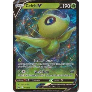 SWSH Chilling Reign 007-198 Celebi V