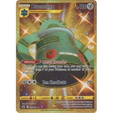 SWSH Chilling Reign 223-198 Bronzong