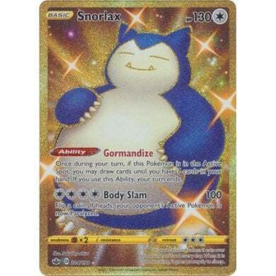 SWSH Chilling Reign 224-198 Snorlax