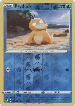 SWSH Evolving Skies 024/203 Psyduck Reverse