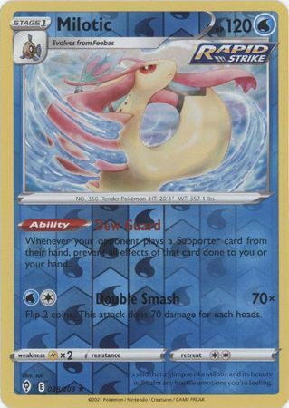 SWSH Evolving Skies 038/203 Milotic Reverse