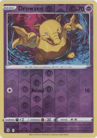 SWSH Evolving Skies 061/203 Drowzee Reverse