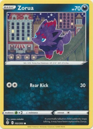 SWSH Evolving Skies 102/203 Zorua