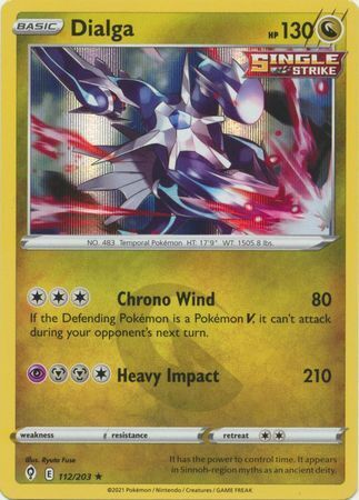 SWSH Evolving Skies 112/203 Dialga