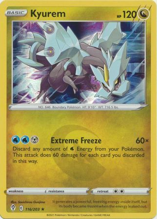 SWSH Evolving Skies 116/203 Kyurem