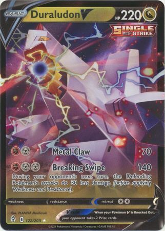 SWSH Evolving Skies 122/203 Duraludon V