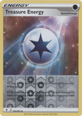 SWSH Evolving Skies 165/203 Treasure Energy Reverse