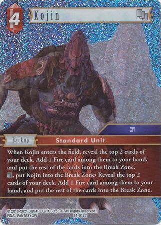 Final Fantasy Opus XIV 14-012 Kojin Foil