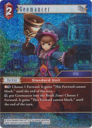 Final Fantasy Opus XIV 14-016 Geomancer Foil