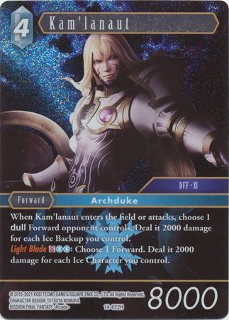 Final Fantasy Opus XIV 14-022 Kam’lanaut Foil