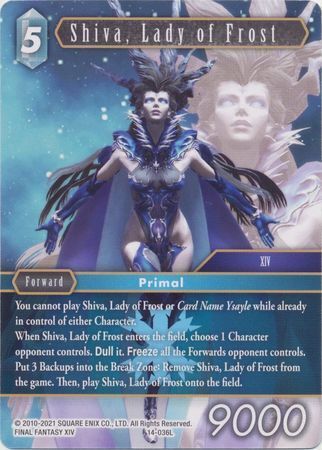 Final Fantasy Opus XIV 14-036 Shiva, Lady of Frost