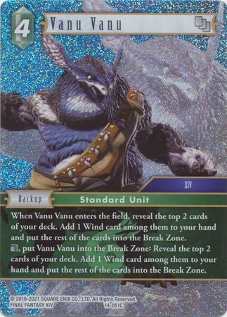 Final Fantasy Opus XIV 14-051 Vanu Vanu Foil