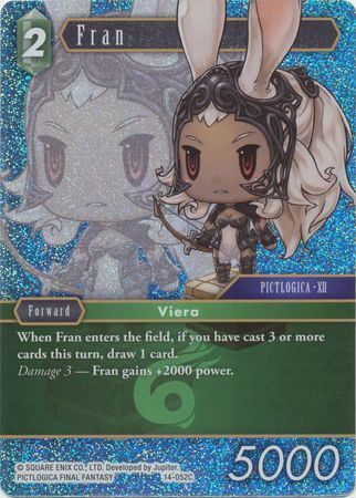 Final Fantasy Opus XIV 14-052 Fran Foil