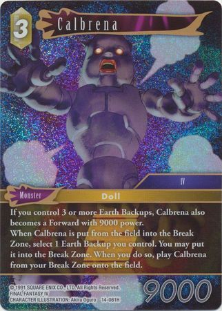 Final Fantasy Opus XIV 14-061 Calbrena Foil