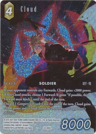 Final Fantasy Opus XIV 14-065 Cloud Full Art