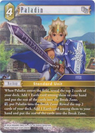 Final Fantasy Opus XIV 14-071 Paladin