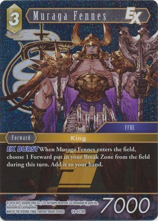 Final Fantasy Opus XIV 14-073 Muraga Fennes Foil